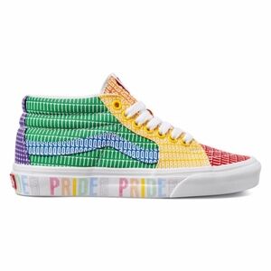 NEW Vans SK8-Mid Pride Sneaker Skateboarding Shoes LGBTQ+ 10.5 Women's / 9 Men's